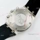 Best Copy Audemars Piguet Chronograph Royal Oak Watch Black Leather Strap (5)_th.jpg